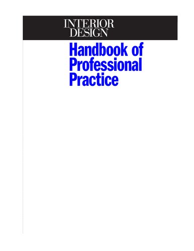 Interior Design Handbook of Professional Practice