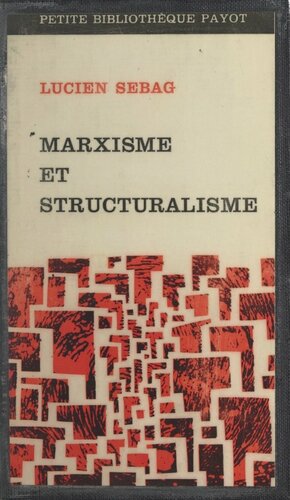 Marxisme et structuralisme