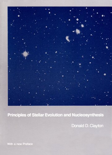 Principles of Stellar Evolution and Nucleosynthesis