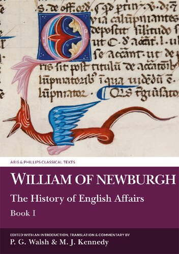 William of Newburgh: History of English Affairs I/Medieval Latin