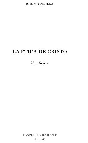 La ética de Cristo
