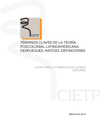 Terminos Claves De La Teoria Poscolonial Latinoamericana