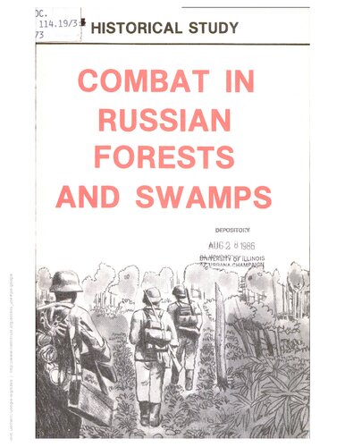 PAM20-231 Combat in russian forests and swamps