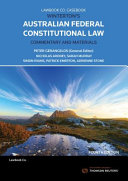 Winterton's Australian Federal Constitutional Law: Commentary and Materials