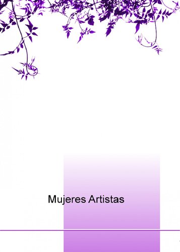 Mujeres Artistas