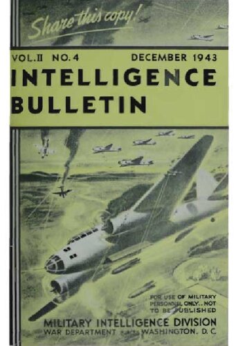 Military Intelligence Service War Department - 1943-12 Intelligence Bulletin Vol 02 No04
