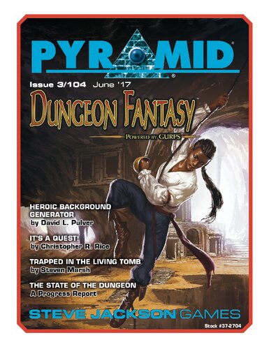 Pyramid. Dungeon Fantasy Roleplaying Game