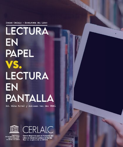 Lectura en papel vs. lectura en pantalla