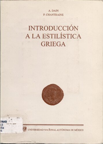 Introducción a la estilística griega