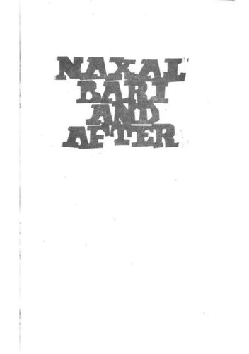 Naxalbari and after: A Frontier anthology