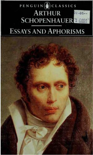 Essays and Aphorisms