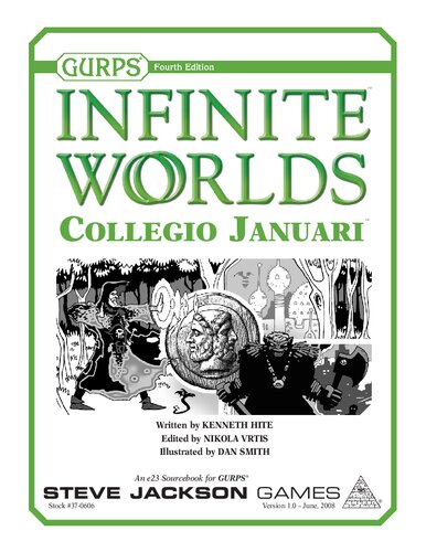 GURPS 4th edition. Infinite Worlds: Collegio Januari