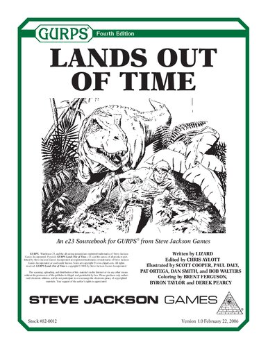 GURPS 4th edition. Lands Out of Time