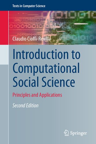 Introduction to Computational Social Science: Principles and Applications