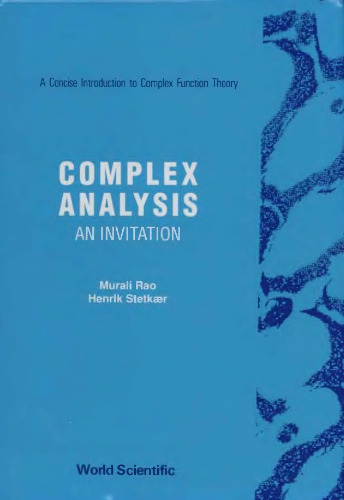 Complex analysis: An invitation