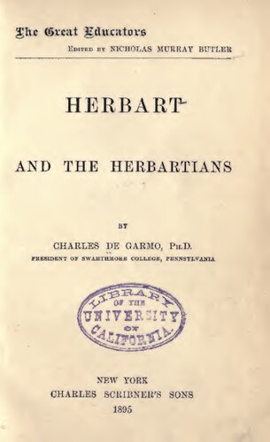 Herbart and the Herbatians