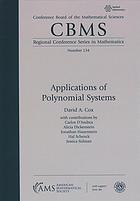 Applications of polynomial systems