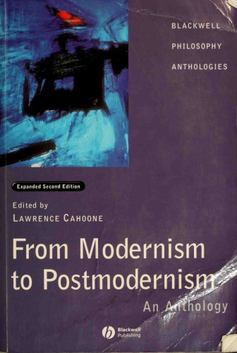 From Modernism to Postmodernism: An Anthology