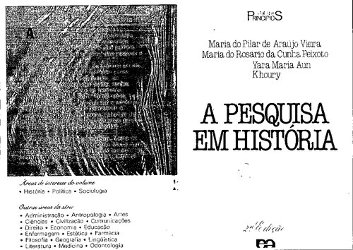 A Pesquisa em História