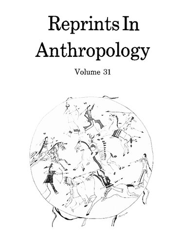 Reprints in Anthropology Volume 31