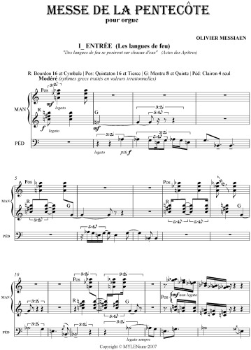 Messe de la Pentecote