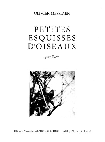 Petites esquisses d’oiseaux pour Piano