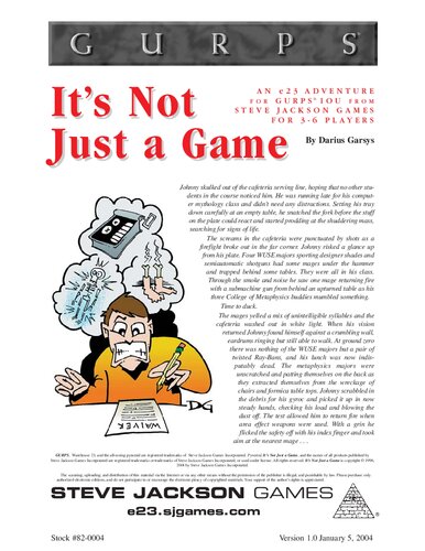 GURPS Classic: IOU: It's Not Just a Game