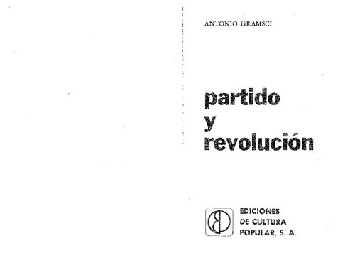 Partido y Revolución