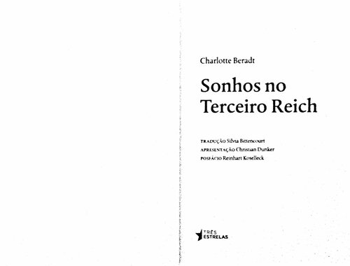 Sonhos no Terceiro Reich