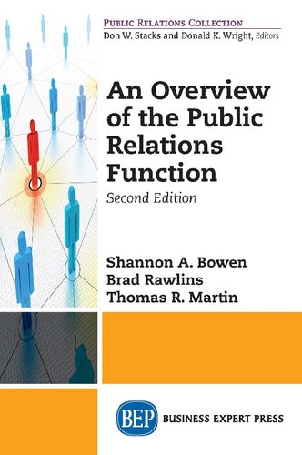 An Overview of the Public Relations Function