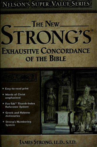 New Strong's exhaustive concordance