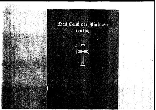 Das Buch der Psalmen Teutsch