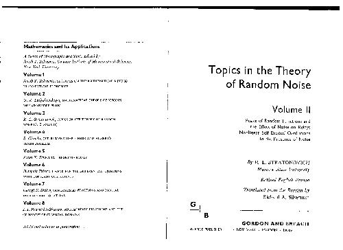Topics in the Theory of Random Noise