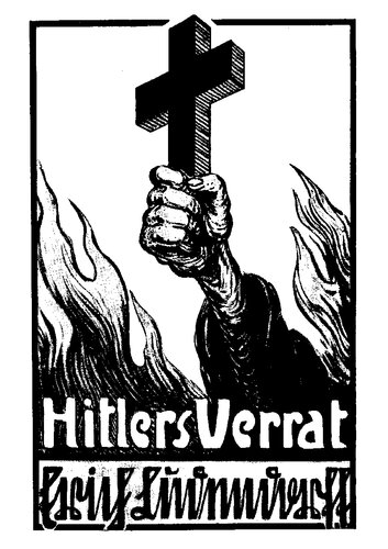 Erich Ludendorff - Hitlers Verrat der Deutschen an den roemischen Papst (1931-1999, 22 S., Scan-Text, Fraktur)