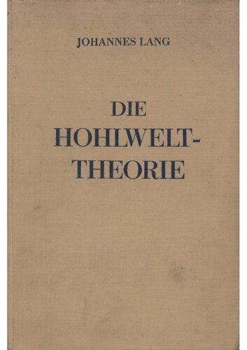 Die Hohlwelttheorie
