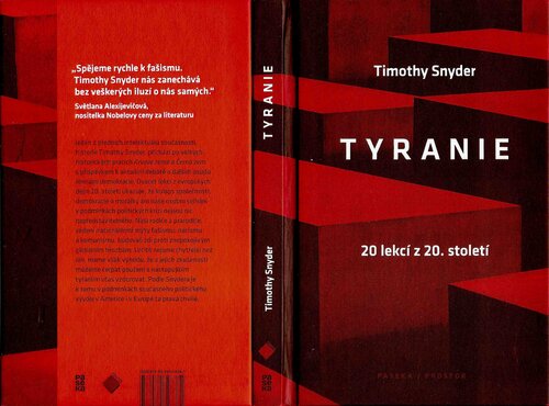 Tyranie. 20 lekcí z 20. století