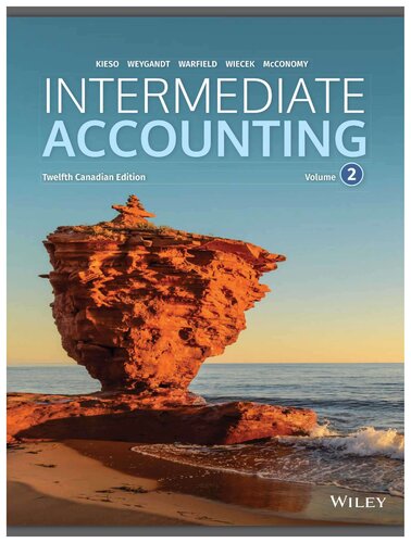 Intermediate Accounting: Canadian Edition