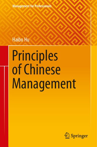 Principles of Chinese Management