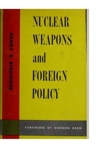 Nuclear weapons and foreign policy