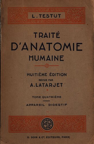 Traite d'anatomie humaine