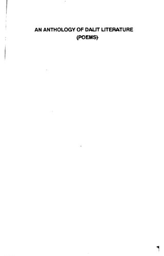 An Anthology of Dalit literature : poems