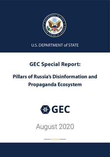 Pillars of Russia’s Disinformation and Propaganda Ecosystem