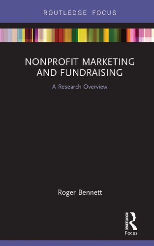 Nonprofit Marketing and Fundraising: A Research Overview