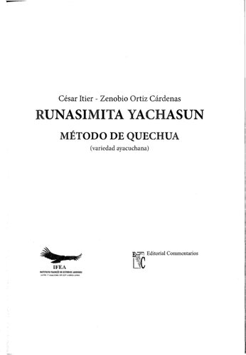 Runasimita yachasun : método de quechua (variedad ayachuchana)