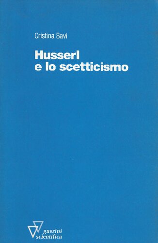 Husserl e lo scetticismo