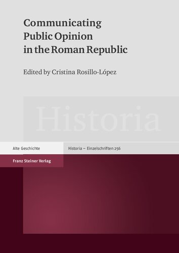 Communicating Public Opinion in the Roman Republic