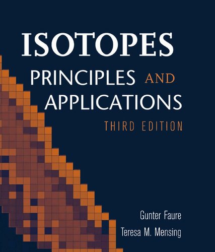Isotopes - Principles and Applications