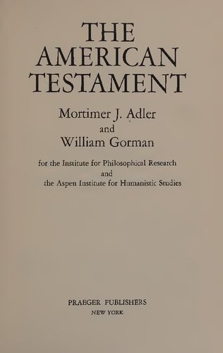 American Testament