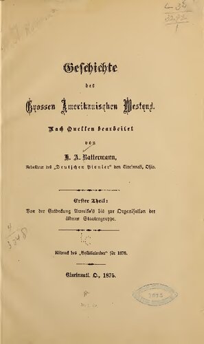 Geschichte des großen amerikanischen Westens
