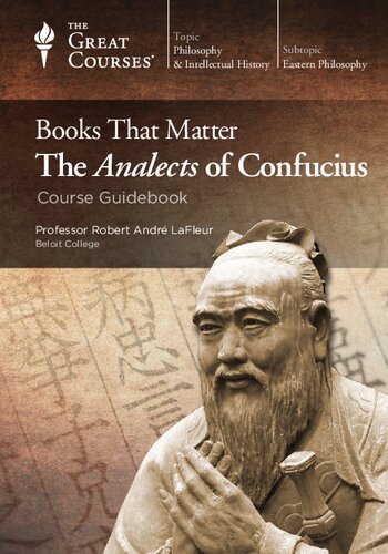 Books That Matter: The Analects of Confucius